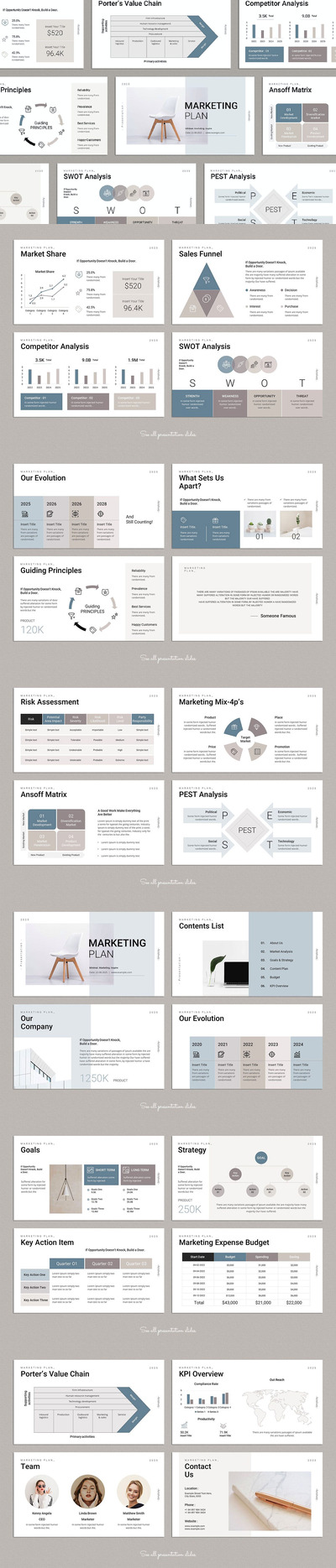 营销计划 PPT模版 (PPTX)
