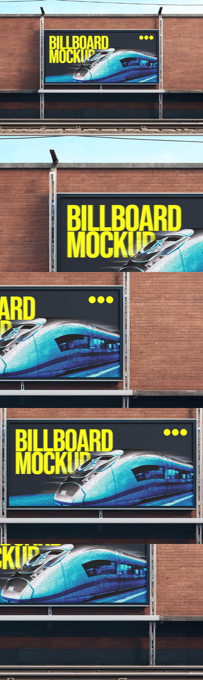 广告牌模型 (PSD)