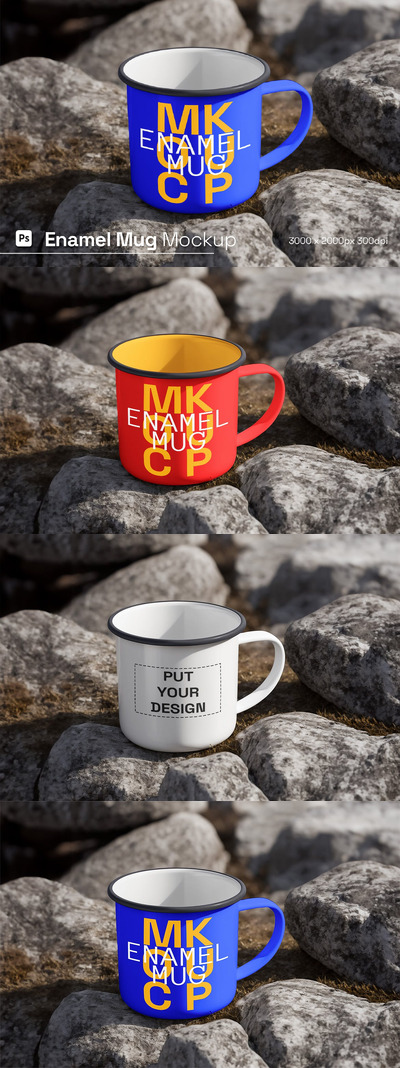 搪瓷杯样机 (PSD)