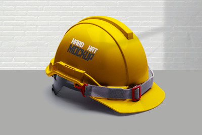 建筑安全帽样机 (PSD,JPG)