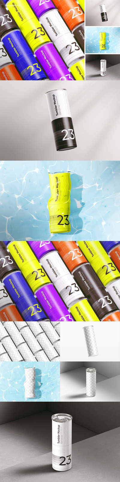 20oz 不倒翁模型 (PSD)