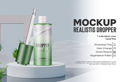 滴瓶模型 (JPG,PDF,PSD)