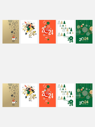 新年贺卡 (EPS,JPG)