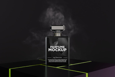 香水样机 (PSD,PNG)