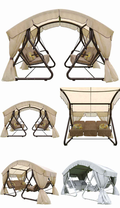 ARNO-WERK花园秋千3D模型（FBX,MAX）