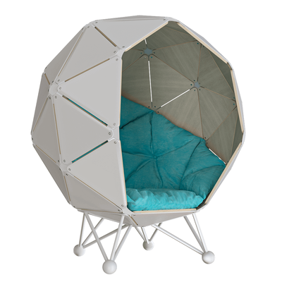 MZPA The Planet可提供私人空间的行星沙发3D模型（OBJ,FBX,MAX）