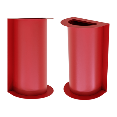 CORE objects HALF半圆形户外垃圾桶3D模型（OBJ,FBX,MAX）