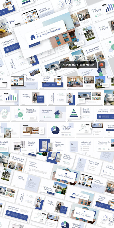 Fermete 架构 PPT模版 (PPTX)