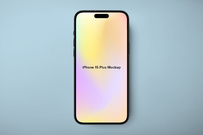 iPhone 15 Plus 手机样机 (FIG,JPG,SKETCH,XD,PSD)