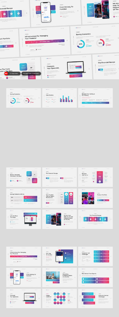 创意多用途产品介绍PPT模版（PPTX）