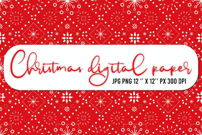 红色喜庆装饰圣诞图案 (JPG,PNG)