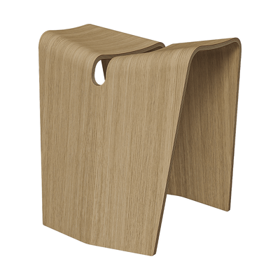 意大利Lapalma KAMI极简主义一体式木凳3D模型（OBJ,FBX,MAX）