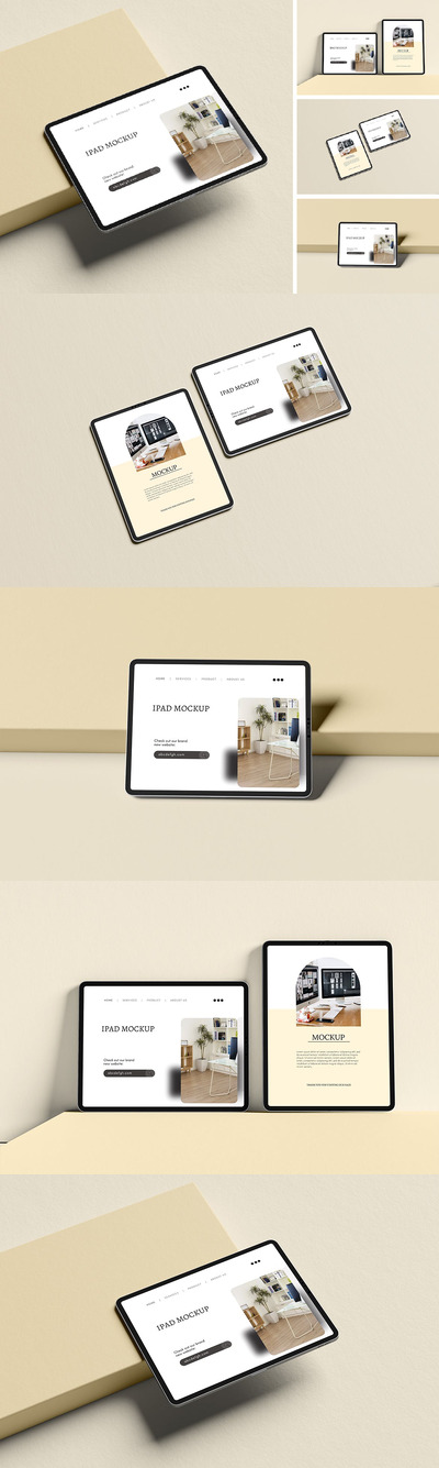 iPad Pro 样机 (PSD)