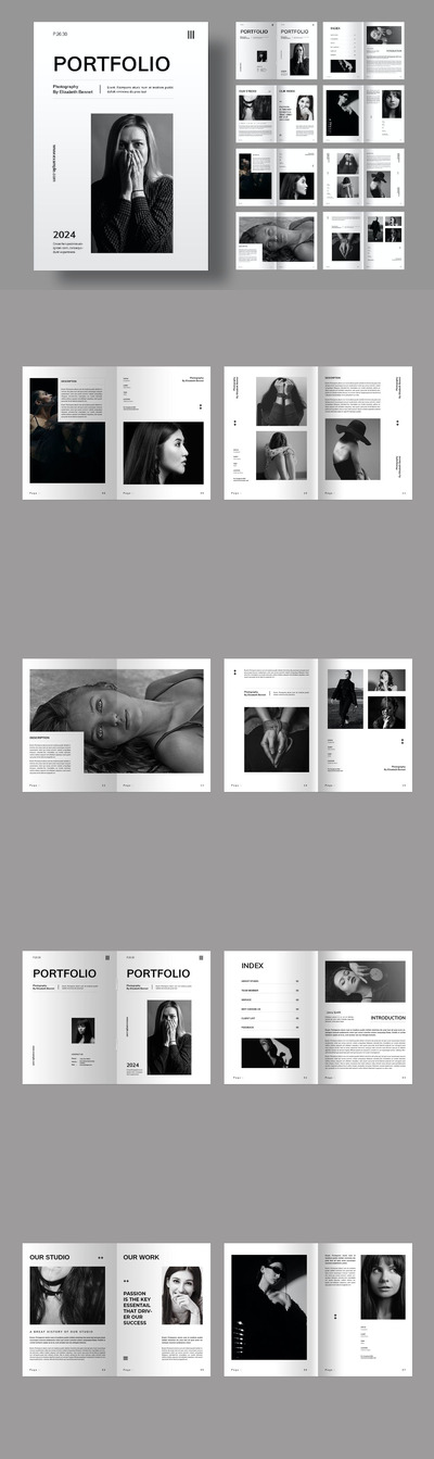 作品集杂志 (INDD)