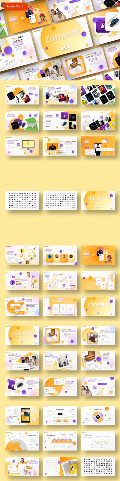 商业计划PPT模版 (PPTX)