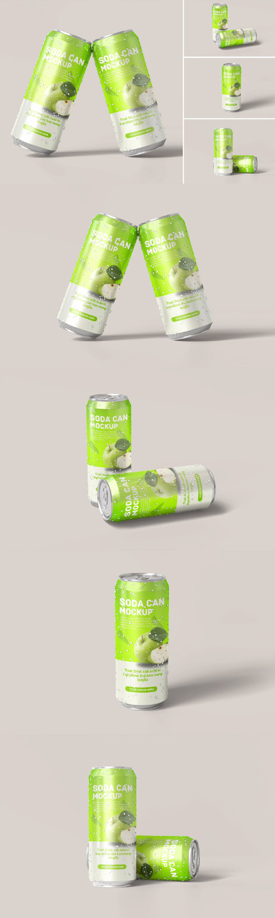 汽水罐样机 (PSD,PDF)