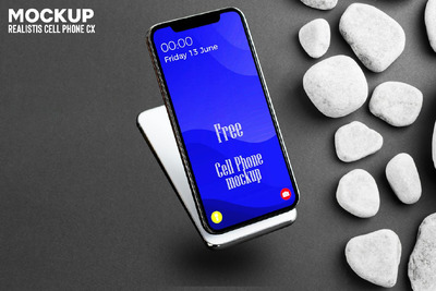 手机样机 (JPG,PSD)