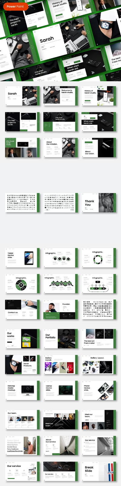 商业摄影 PPT模版 (PPTX)