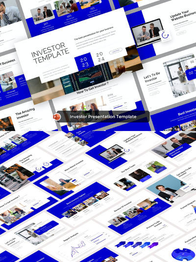 投资者介绍PPT模版 (PPTX)