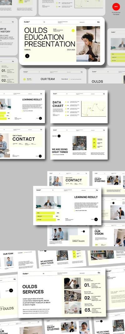 白莱姆教育简约PPT模版 (PPT,PPTX)