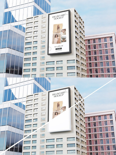 广告牌样机 (PSD)