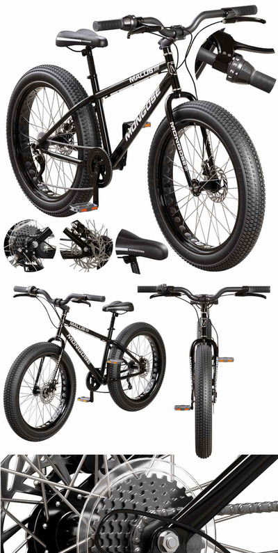 Mongoose Malus男式和女式胖轮胎山地自行车3D模型（FBX,MAX）