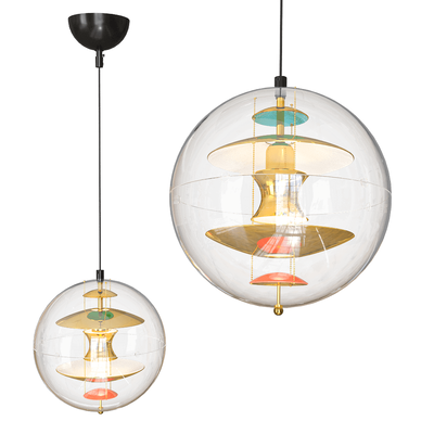 丹麦Verpan VP Globe球形玻璃灯罩吊灯3D模型（OBJ,FBX,MAX）