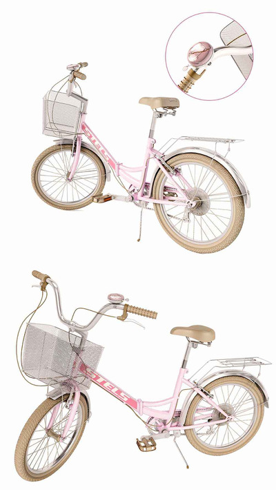 Stels Pilot折叠自行车3D模型（OBJ,MAX）