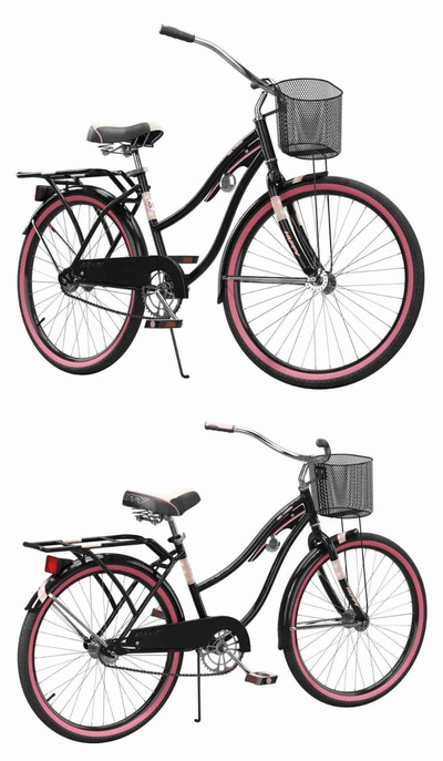 带篮子的Cruiser自行车3D模型（MAX）