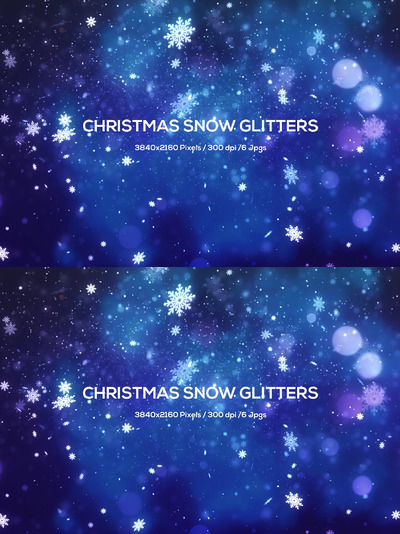 圣诞雪闪闪发光 (JPG)