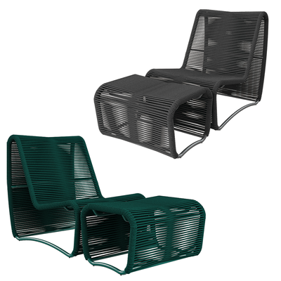 AURICA Bali编织结构户外休闲躺椅3D模型（OBJ,FBX,MAX）