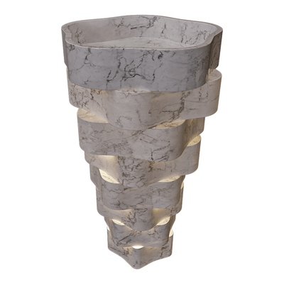 Antoniolupi Intreccio花瓣形立柱式洗脸盆3D模型（OBJ,FBX,MAX）