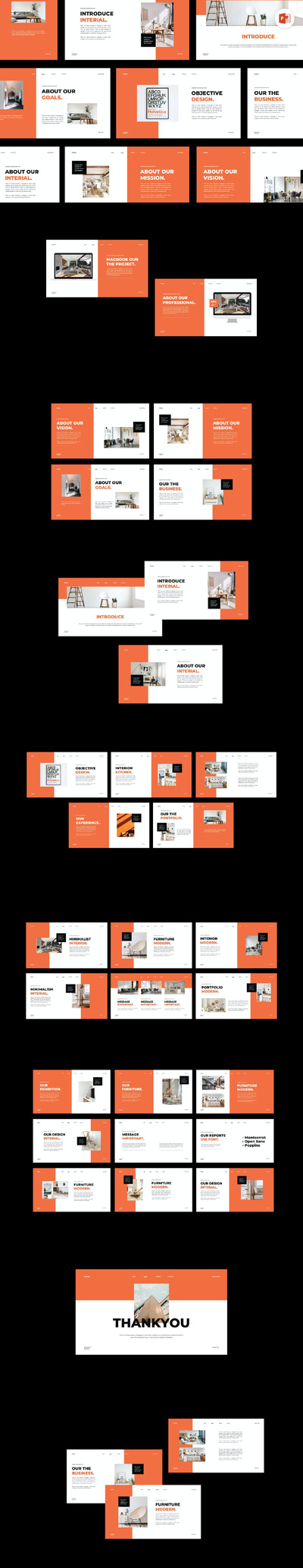 室内 设计PPT模版 (PPT,PPTX)