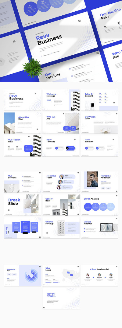 商业简报 PPT模版 (PPTX)