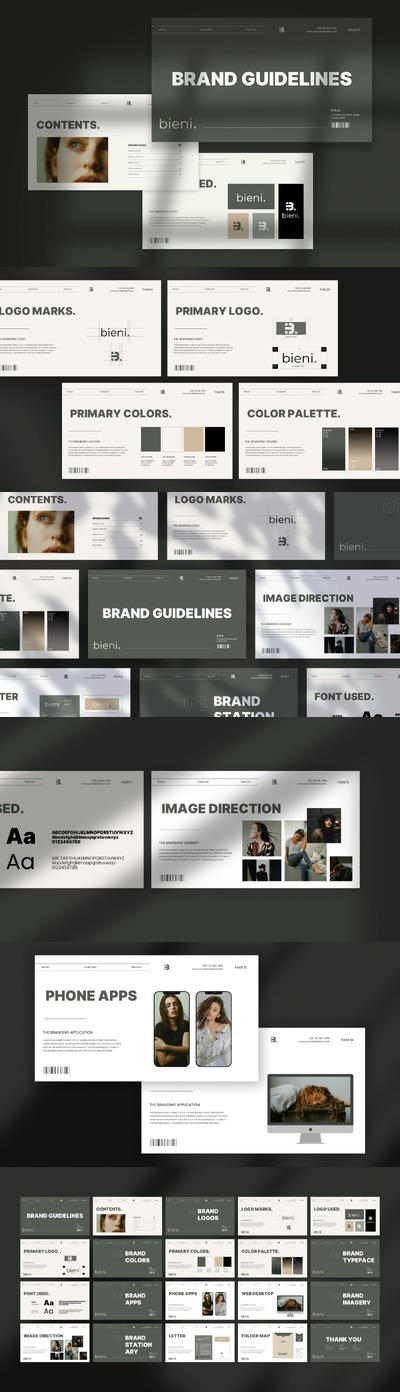 品牌指南 品牌介绍PPT模版（PPTX,PPT）