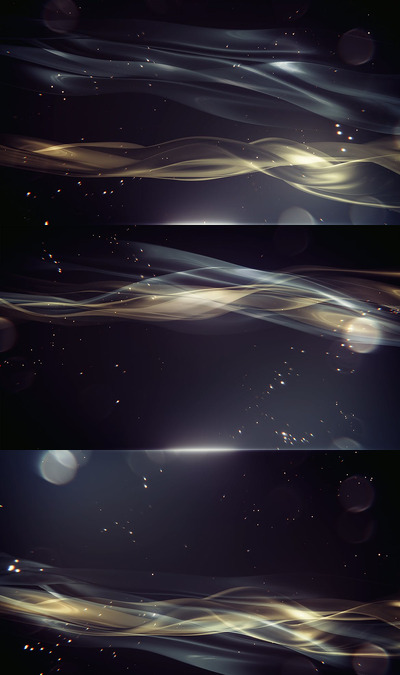 豪华抽象波浪背景 (JPG)