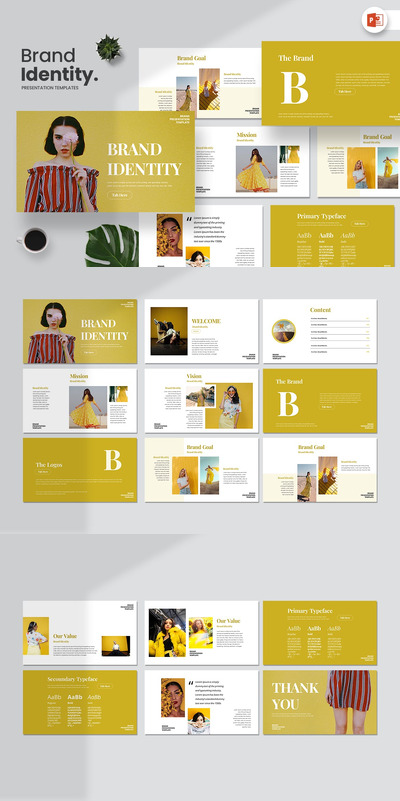 品牌介绍 PPT模版 (PPTX)