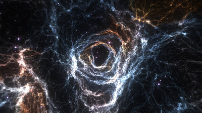 太空隧道背景 (JPG)