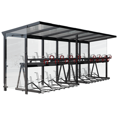 mmcité Aureo Velo城市自行车停车场3D模型（OBJ,FBX,MAX）