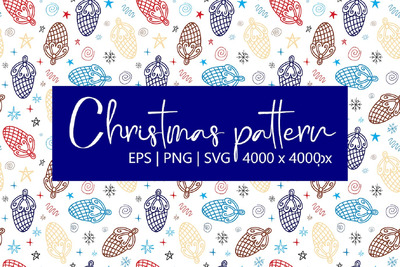 冷杉和松果的图案 (EPS,JPG,PNG,SVG)