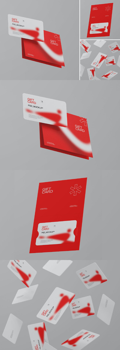 礼品卡样机 (PSD)