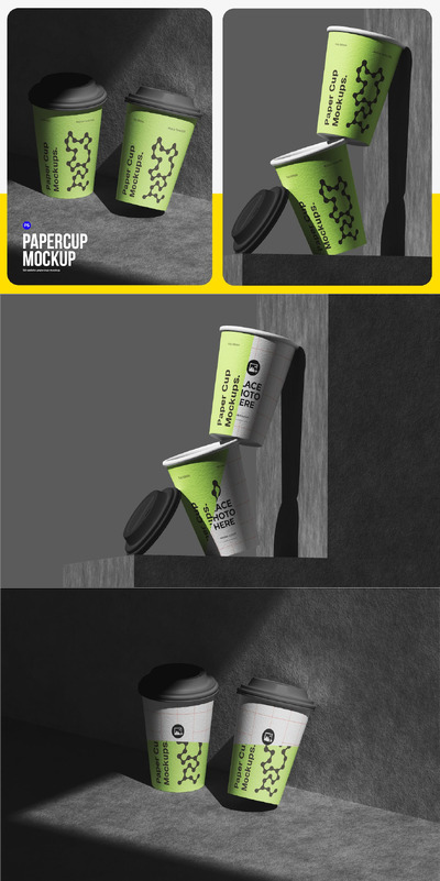 纸杯样机 (PSD)
