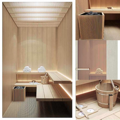 桑拿房3D模型（OBJ,FBX,MAX）