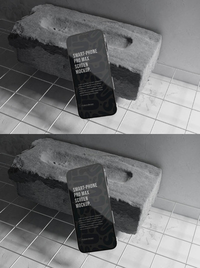 智能手机显示样机 (PSD)