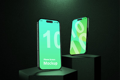 很棒的手机样机 (PSD)