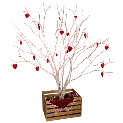 情人节树3D模型（OBJ,FBX,MAX）