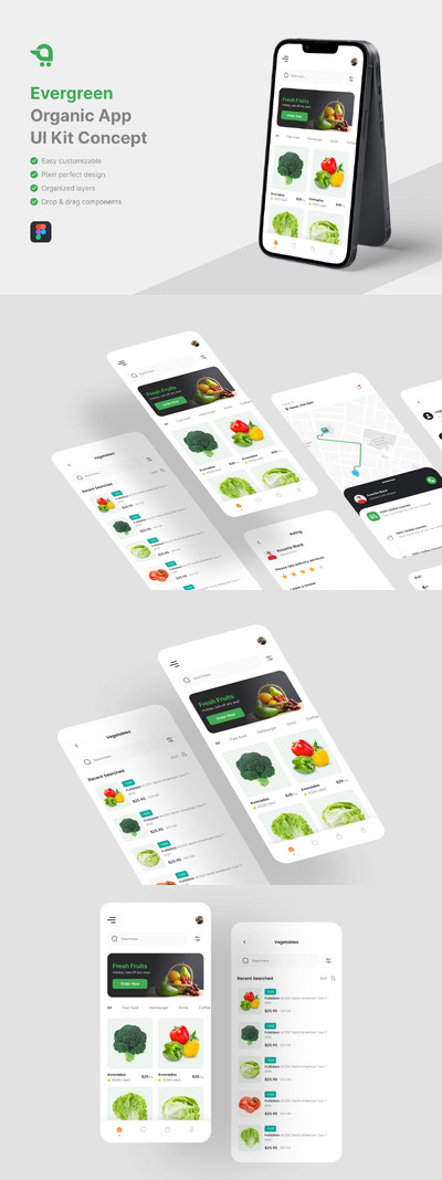 有机应用APP UI KIT (FIG)