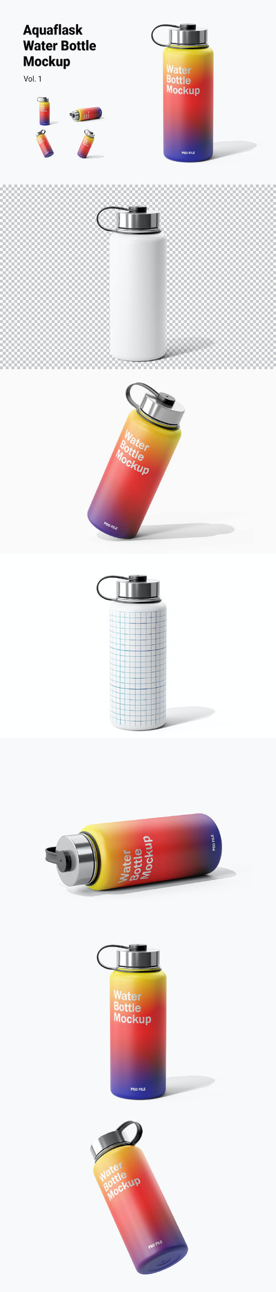 保温杯水瓶样机 Vol.1 (PSD)