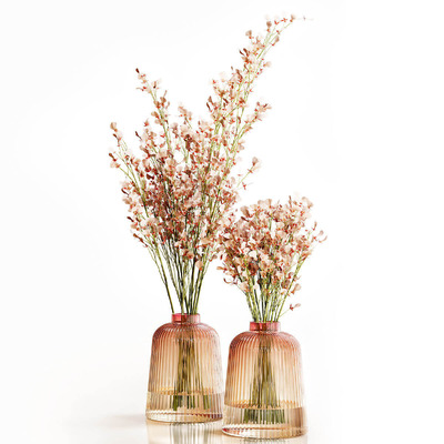 玻璃瓶中的粉色文心兰花3D模型（FBX,MAX）