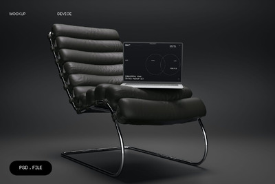 Macbook 电脑样机 (PSD)